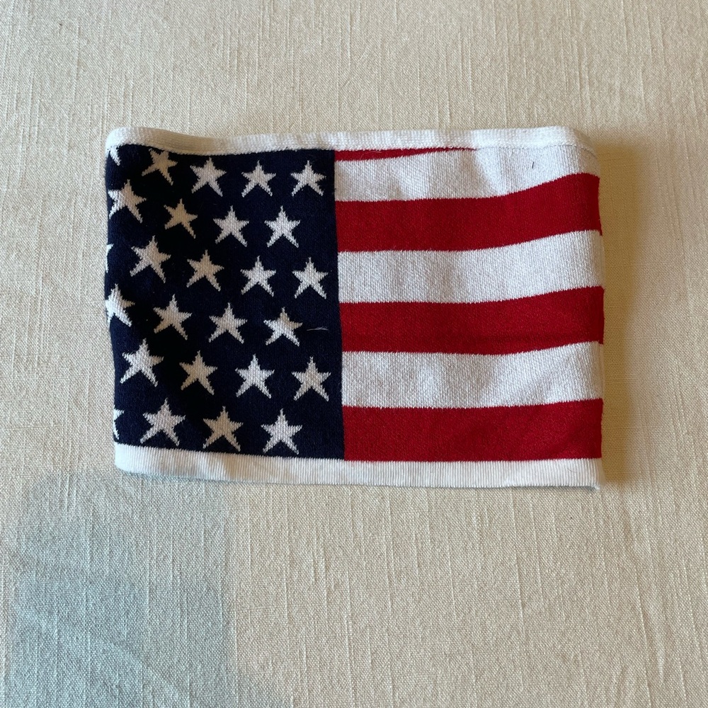 American flag tube top